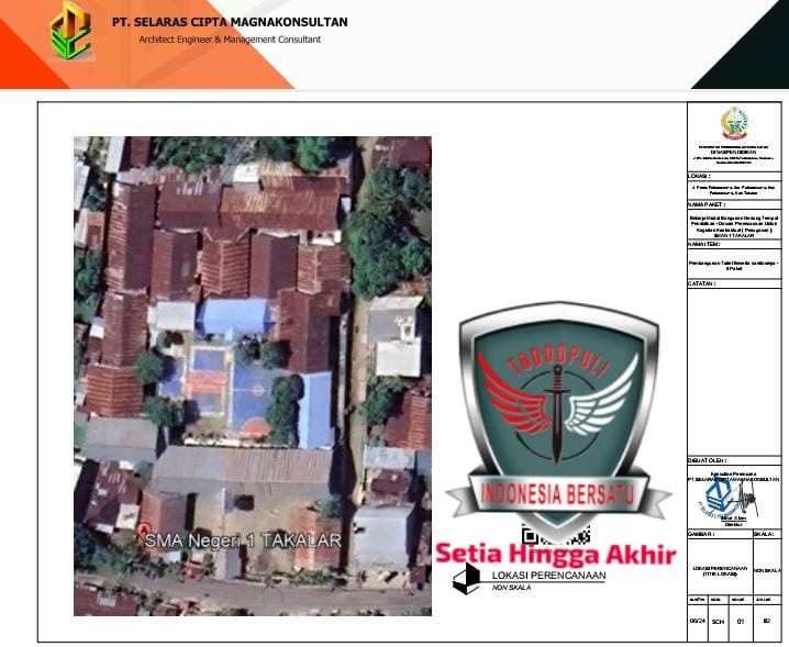 Proyek Pembangunan SMAN 1 Takalar “Tak Sesuai” TIB Turunkan Tim Investigasi Dibekali RAB dan DAD