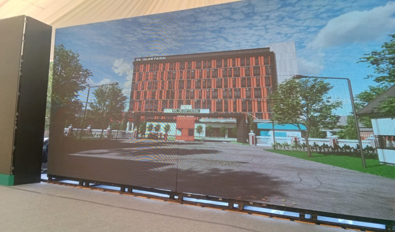 RS Faisal Makassar Bangun Gedung Baru, Jusuf Kalla Hadir dalam Peletakan Batu Pertama.