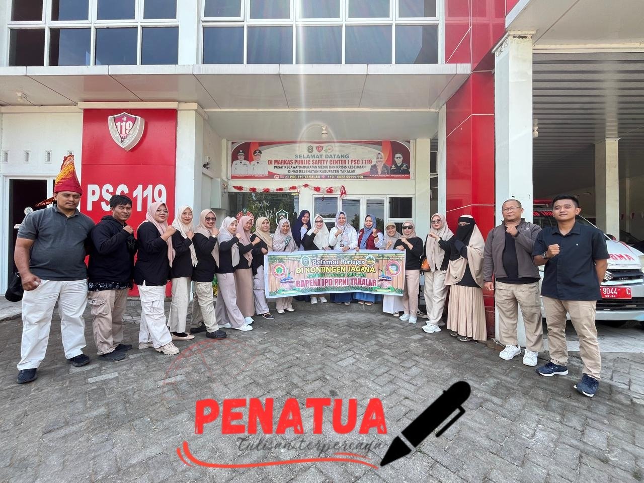 Perkuat Sinergi Penanggulangan Bencana, Kadinkes Takalar Resmi Lepas Peserta Jambore Bapena PPNI